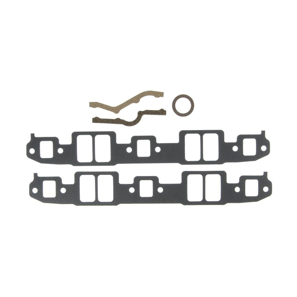 Clevite77 Intake Gasket Set Small Block Chevy Ret Port 1.250 X 2.200 Intake Manifold Gaskets MS20014