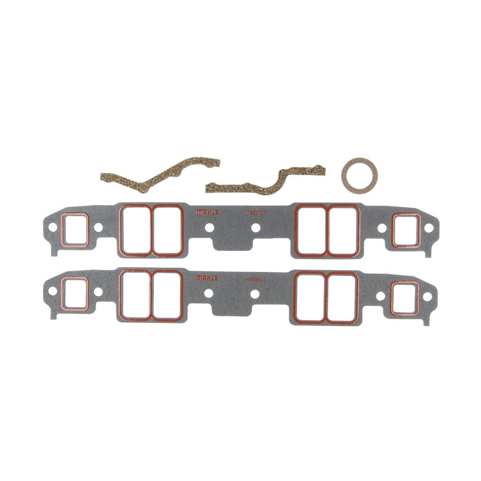 Clevite77 Intake Gasket Set Small Block Chevy Ret Port 1.300 X 2.250 Intake Manifold Gaskets MS20017