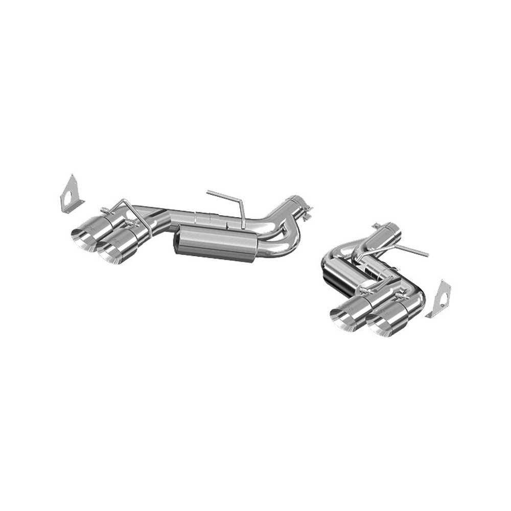 MBRP Exhaust 16- Camaro 6.2L Axle-Back Exhaust Quad TipMBRP Exhaust S7036AL
