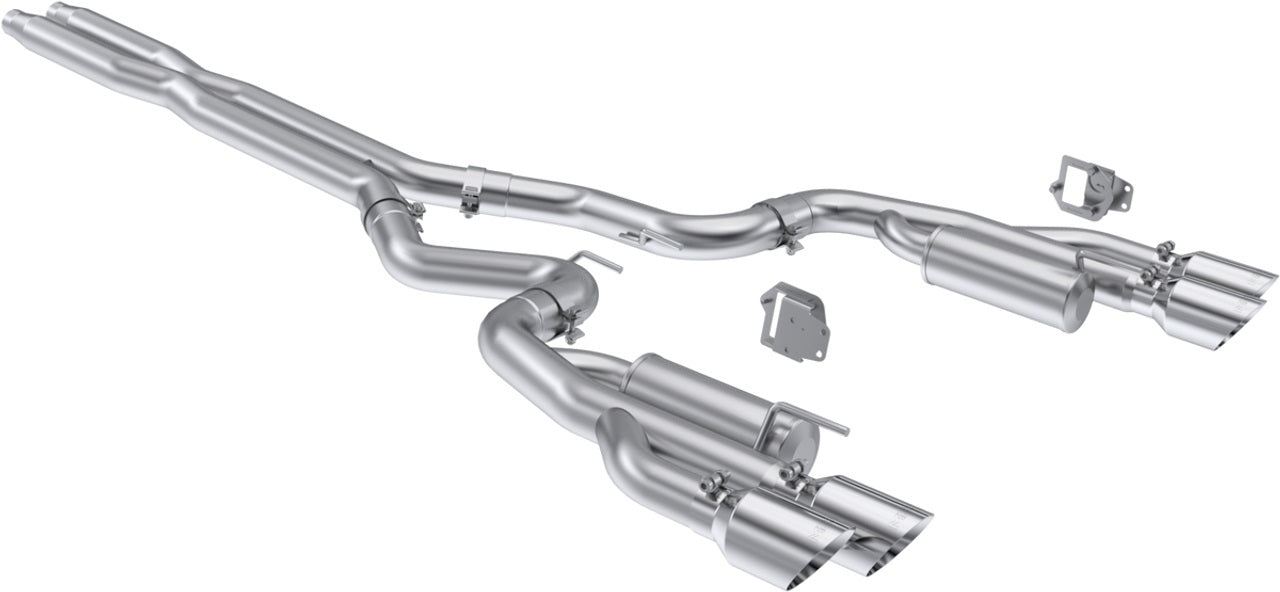 MBRP Exhaust 24- Mustang 5.0L Cat-Back Exhaust AluminizedMBRP Exhaust S7282AL