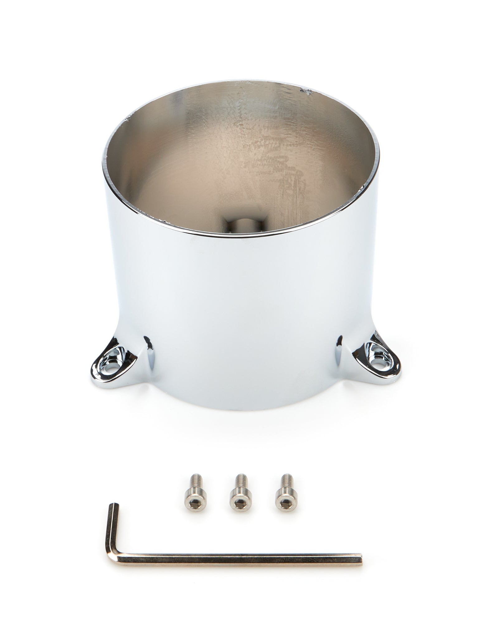 Mickey Thompson Wheel Center Cap - 4.370 in OD - Open End - Bolt - on - Plastic - Polished - Classic III - each 250373