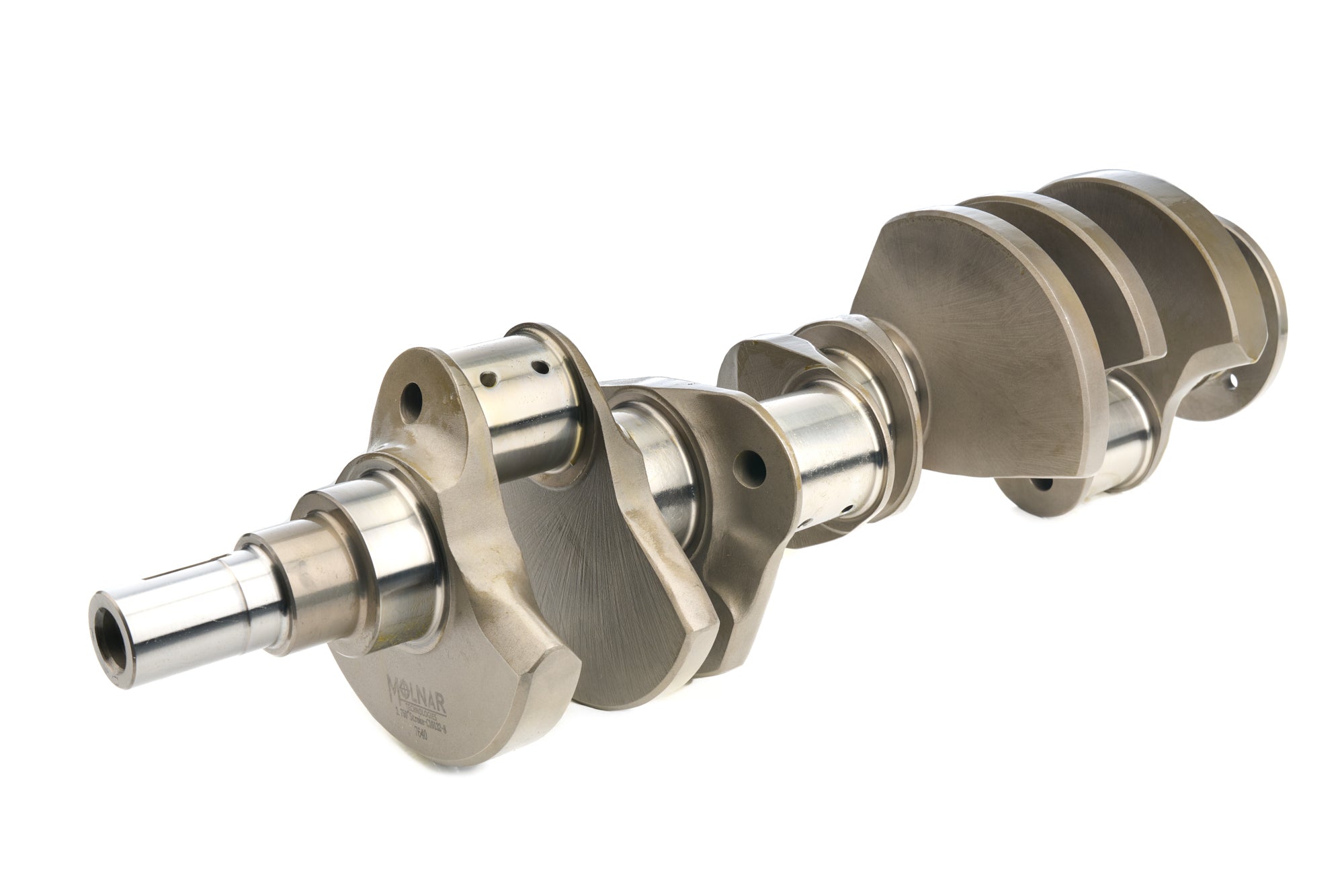 Molnar Technologies Crankshaft - 4.250 in Stroke - Internal Balance - 2.375 in Rod Diameter - Forged Steel - 2 - Piece Seal - 426 / 440 M 440-4250MC6F