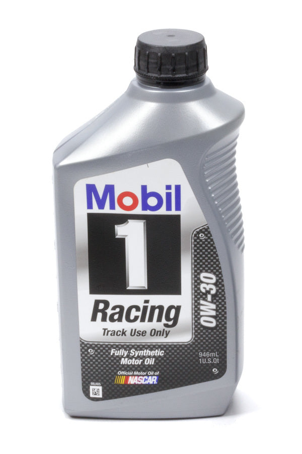 Mobil 1 Motor Oil - Racing - 0W30 - Synthetic - 1 Qt Bottle - each MOB102622-1