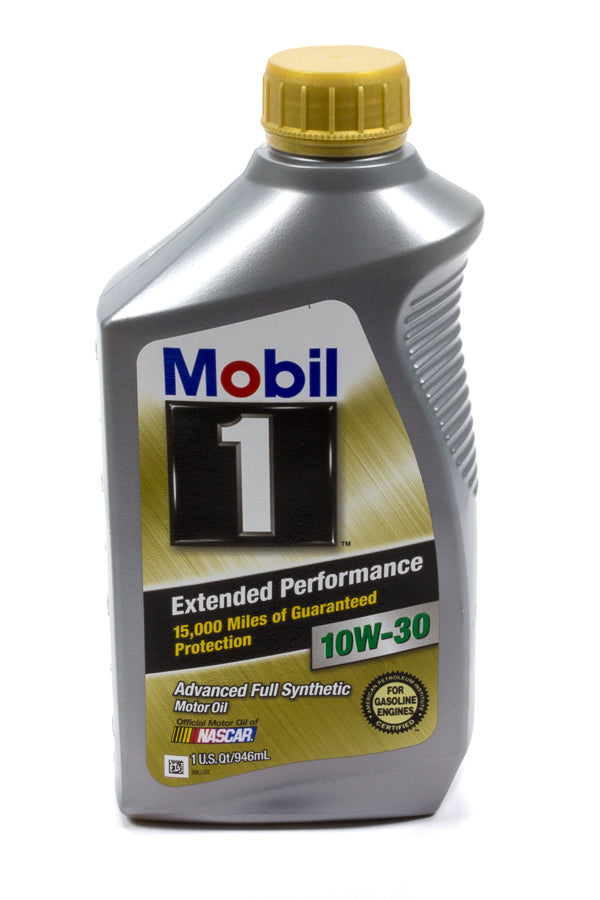 Mobil 1 Motor Oil - Extended Performance - 10W30 - Synthetic - 1 Qt Bottle - each MOB102990-1