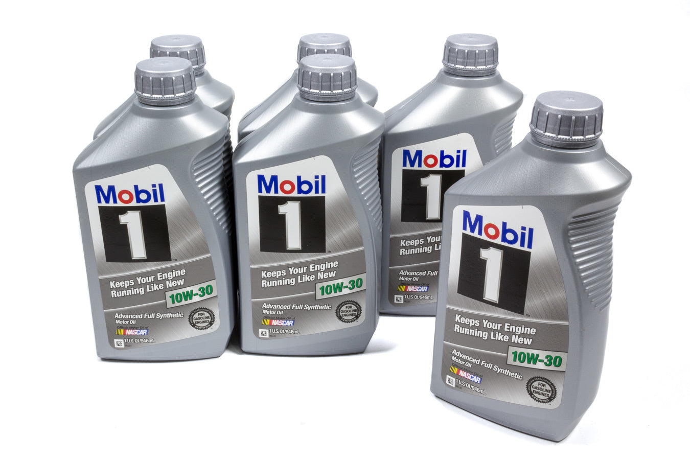 Mobil 1 Motor Oil - 10W30 - Synthetic - 1 Qt Bottle - set of 6 122319