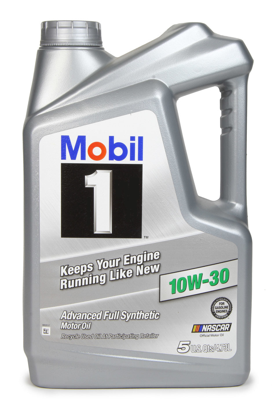 Mobil 1 Motor Oil - 10W30 - Synthetic - 5 Qt Jug - each MOB122326-1