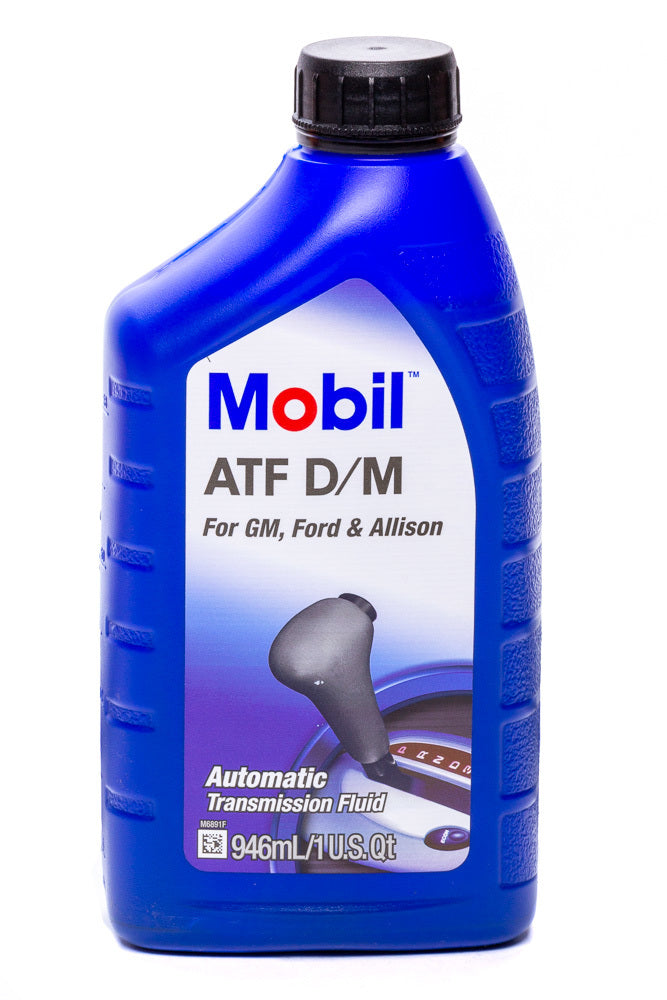 Mobil 1 Transmission Fluid - Multi - Vehicle - ATF D/M - Semi - Synthetic - 1 Qt Bottle - each MOB123130-1