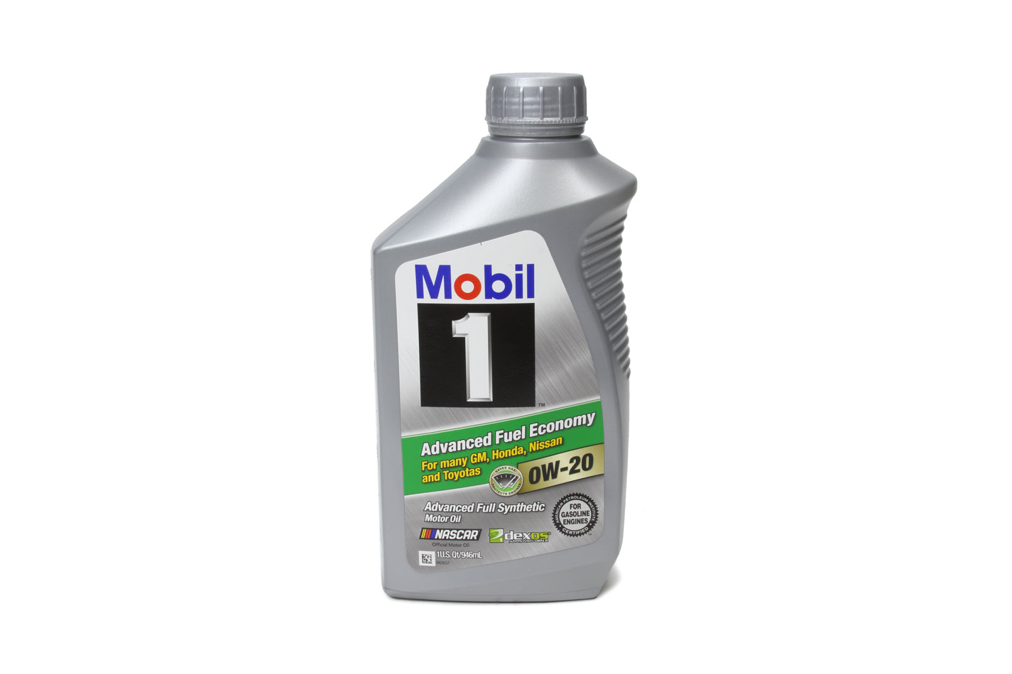 Mobil 1 Motor Oil - Advanced Fuel Economy - 0W20 - Synthetic - 1 Qt Bottle - each MOB124184-1