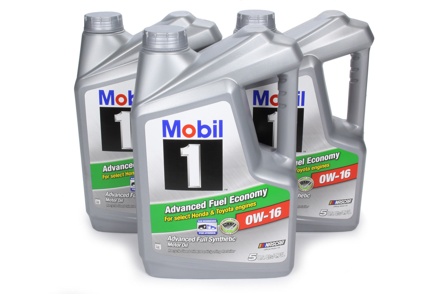 Mobil 1 Motor Oil - Advanced Fuel Economy - 0W16 - Synthetic - 5 Qt Jug - set of 3 124322
