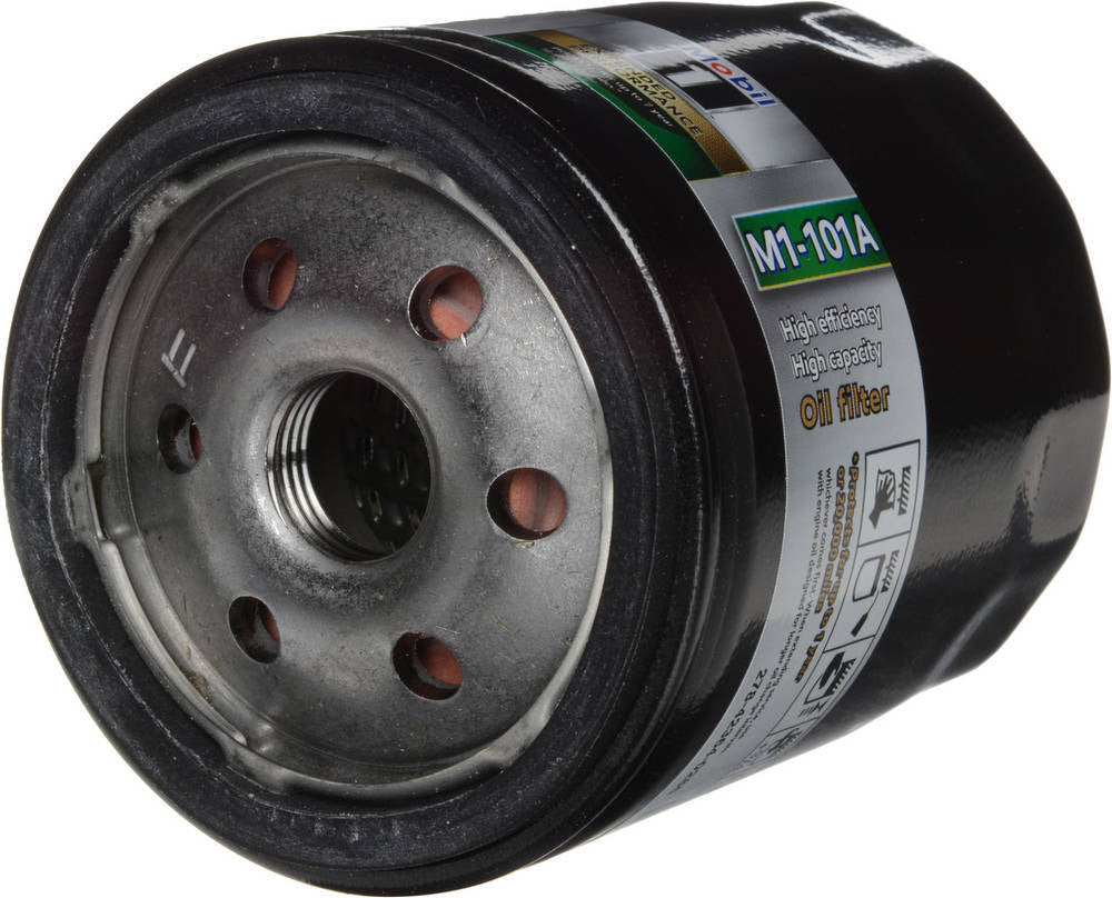Mobil 1 Oil Filter - Extended Performance - Canister - Screw - on - 3.4 in Tall - 18 Mm X 1.50 Thread - Steel - Black Paint - Various Applicat M1-101A