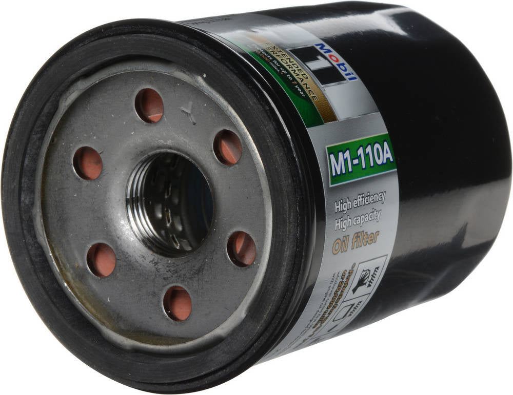 Mobil 1 Oil Filter - Canister - Screw - on - 3.375 in Tall - 20 Mm X 1.50 Thread - Steel - Black Paint - Various Applications - each M1-110A