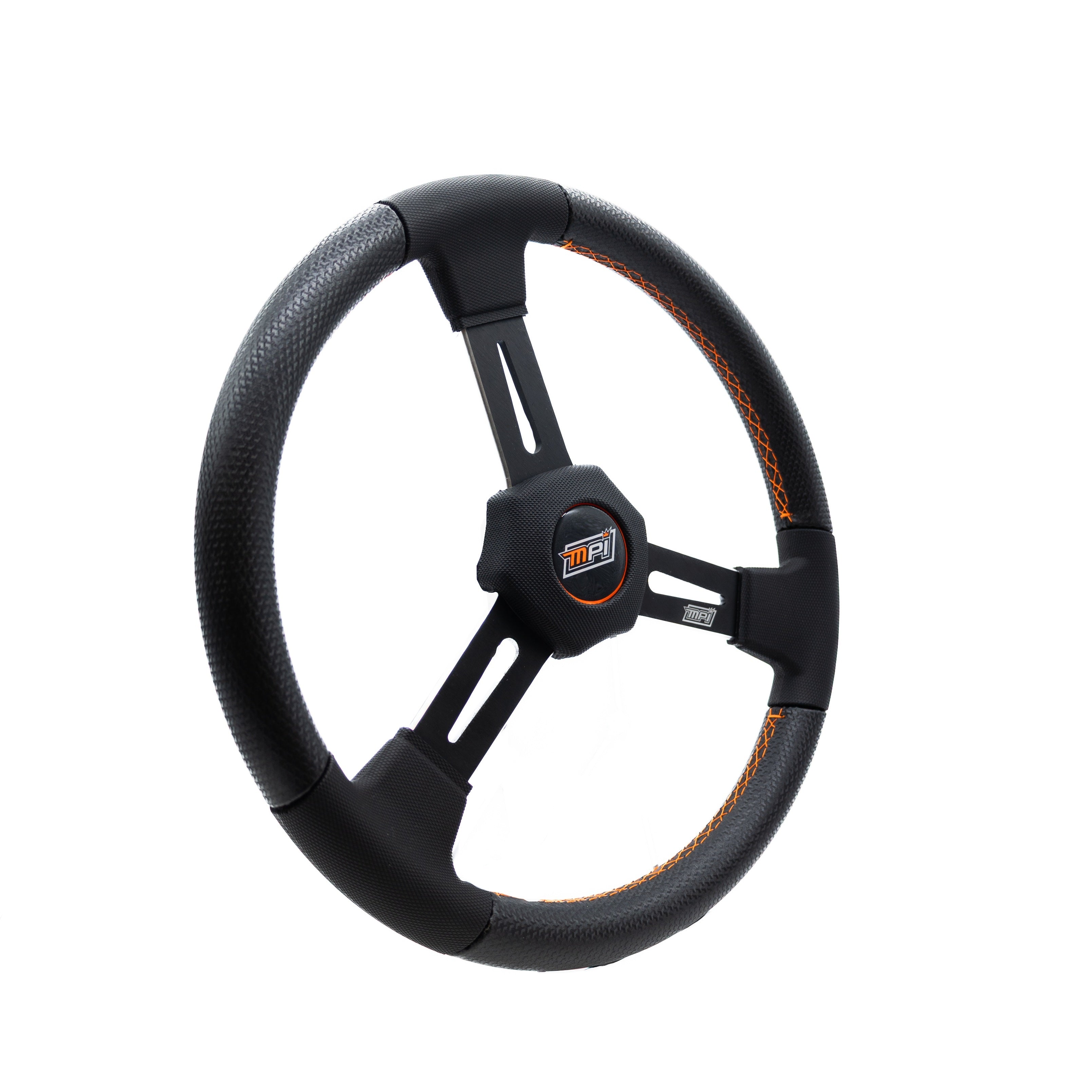 MPI Steering Wheel Dirt 15in Diameter Flat XL Grip Steering Wheels and Components MPI-MPI-D4-15-XL product image 1
