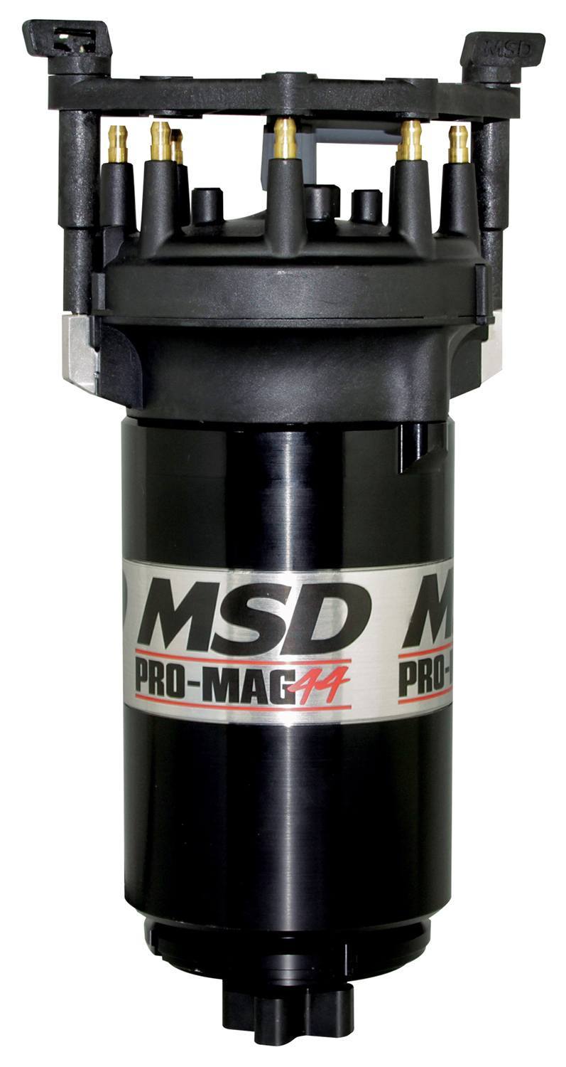 MSD Pro Mag 44 - Counter Clockwise Blk W/big Cap Distributor 81407 product image 1