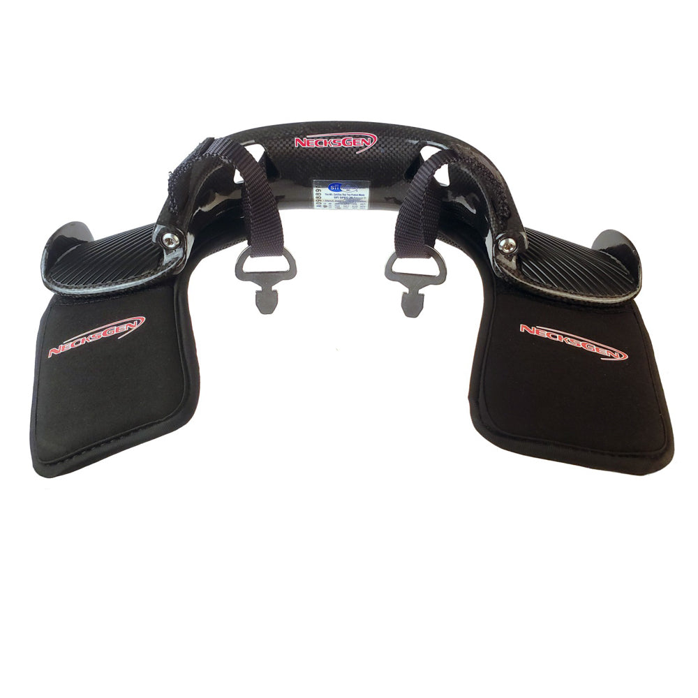 NecksGen NG902 Head And Neck Restraint REV2 Carbon Large 3in