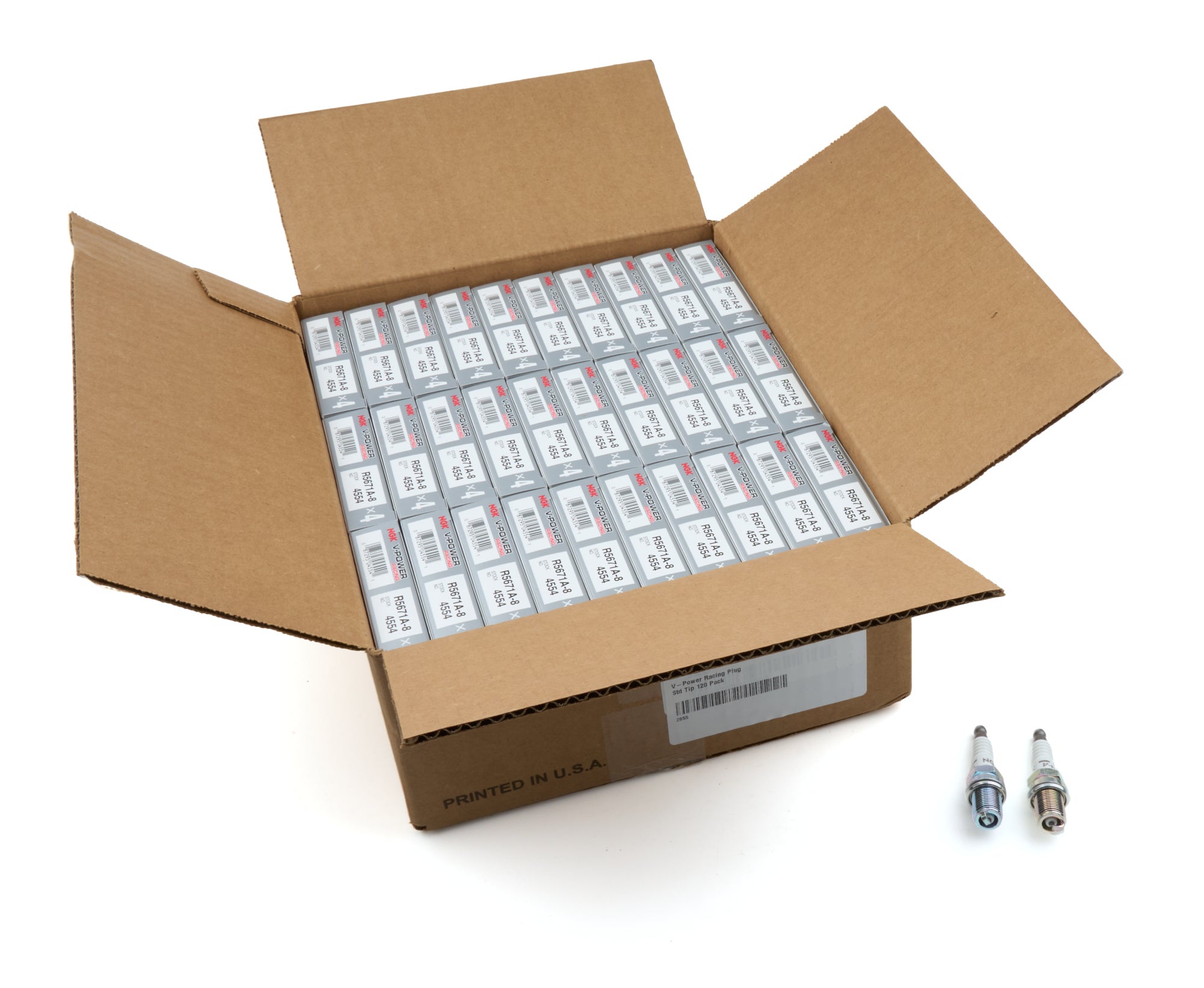 NGK V-power Racing Plug Std Tip 120 Pack 4554