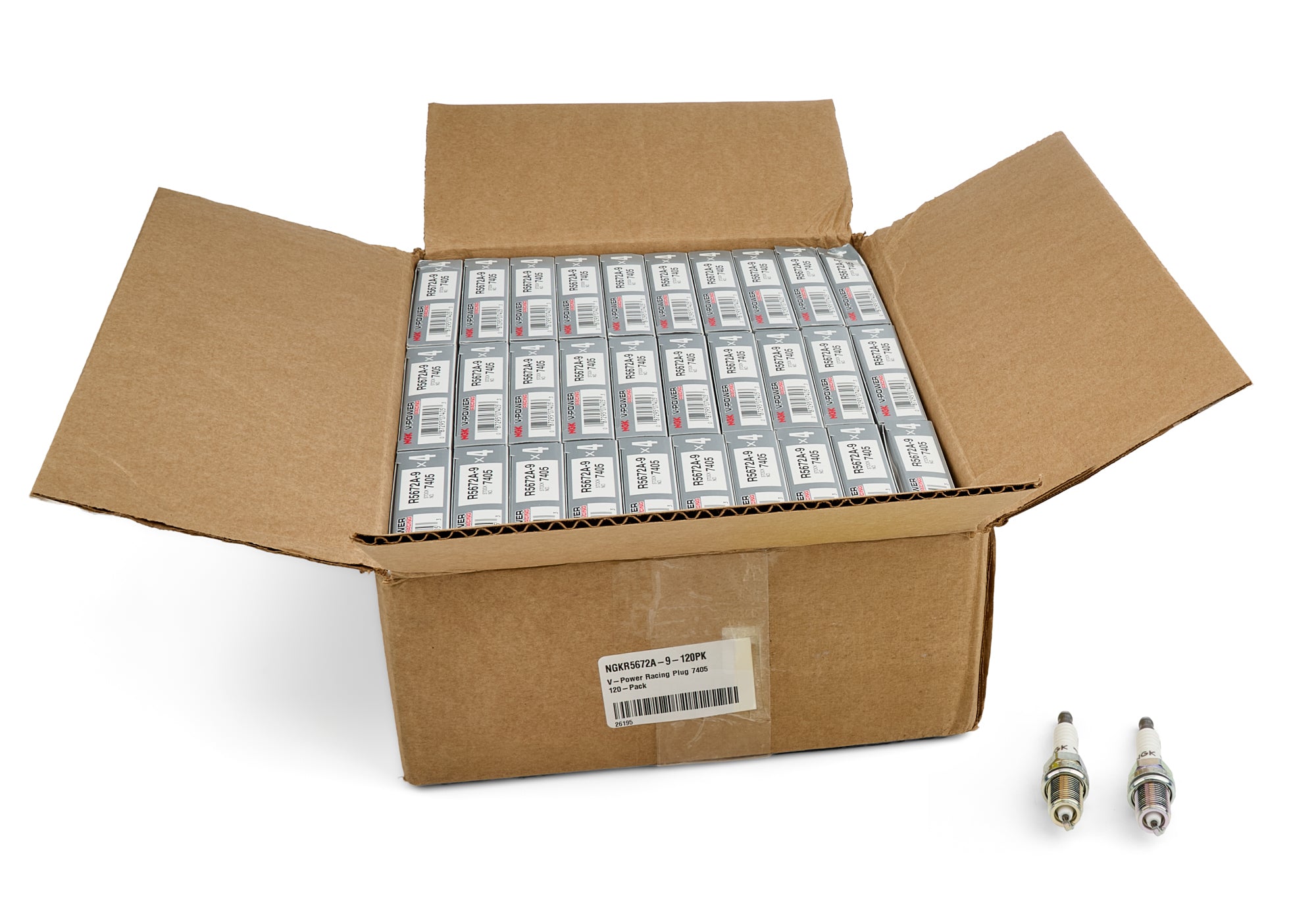 NGK 7405 V-Power Racing Plug 120-Pack