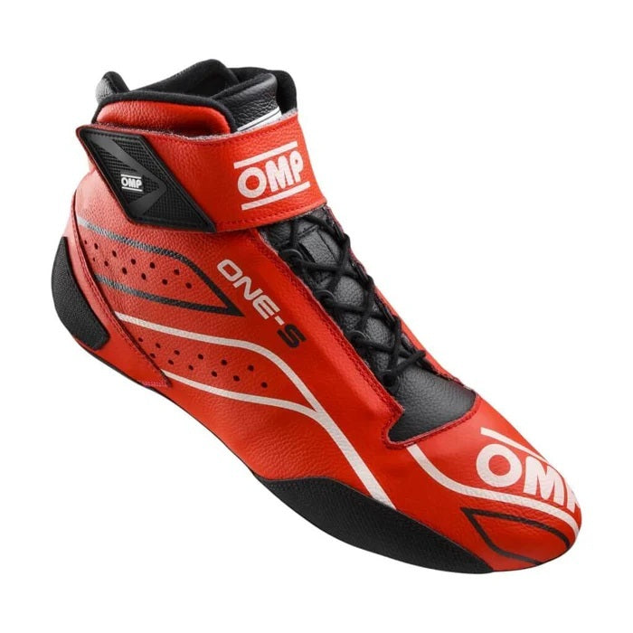 OMP Racing INC IC0-0822-A03-061-43 ONE-S SHOES FIA 8856-201 8 SFI RED Sz. 43