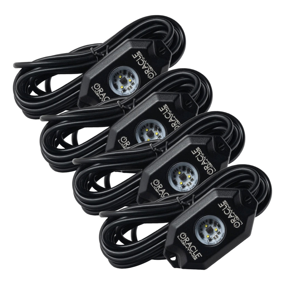 Oracle Lighting 5875-001 Underbody Wheel Well Rock Light Kit 4 Pieces