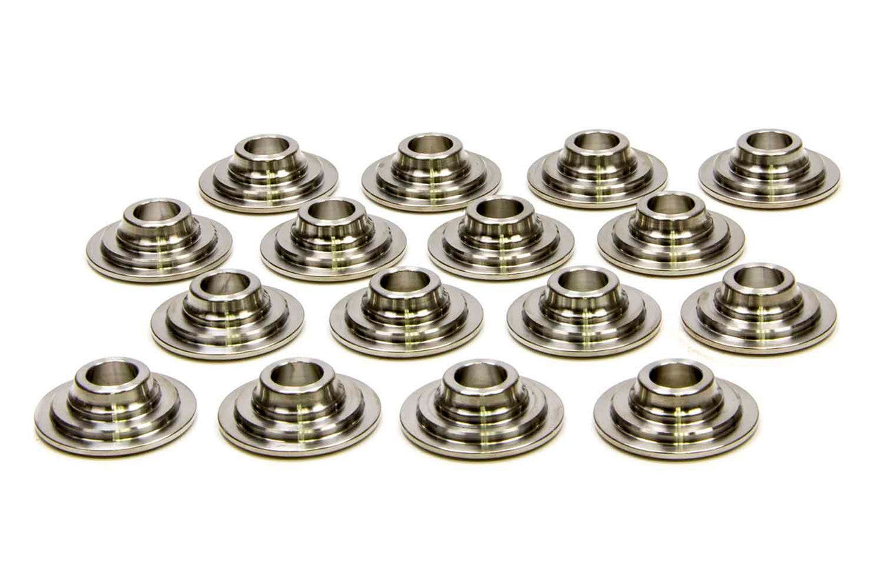 PAC Racing Springs PAC-R404-16 400 Series Titanium Valve Spring Retainers, 10-Degree, Dual Spring