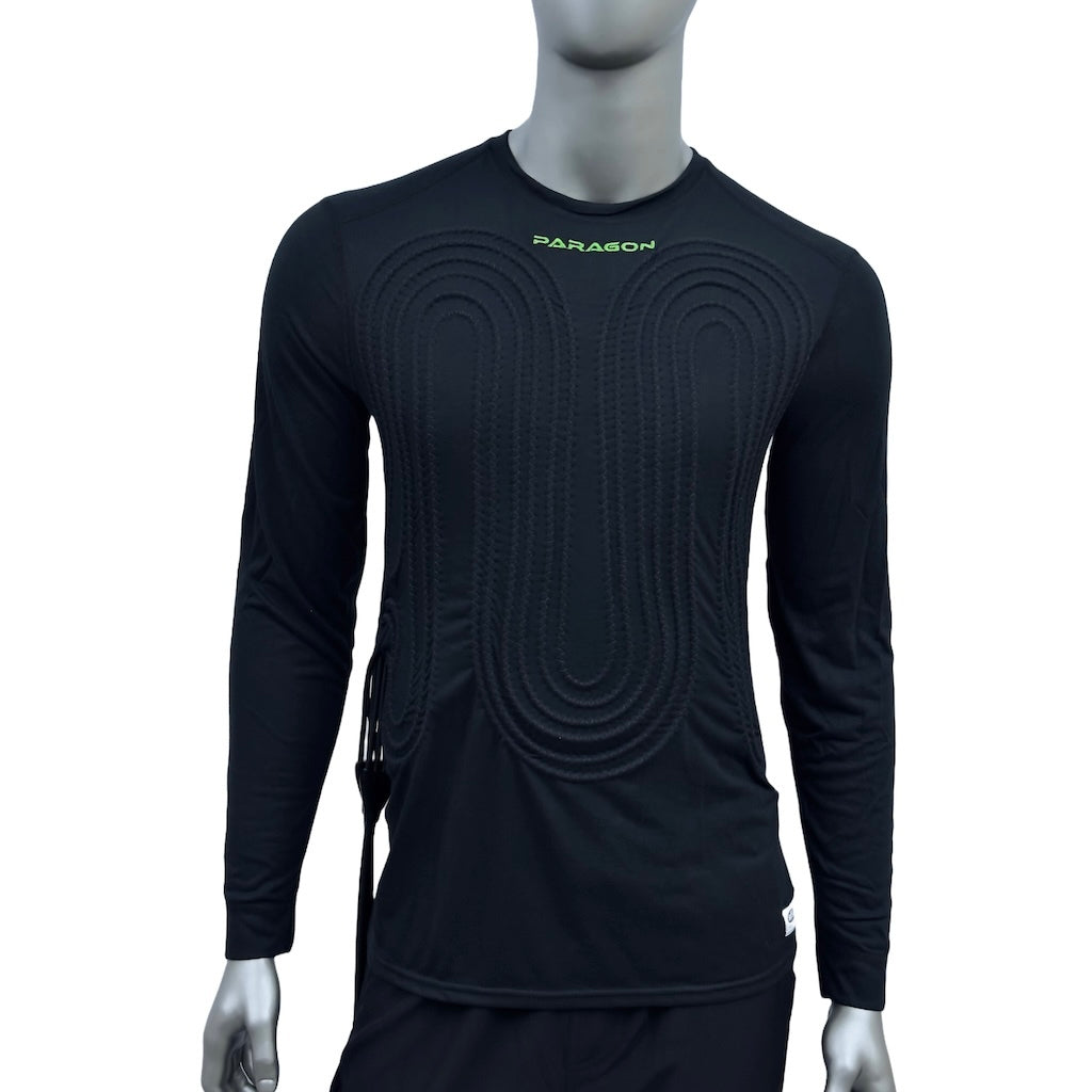 Paragon Pro Inc Ignite Pro Cooling Shirt 61-11111, Long Sleeve, Black, X-Large