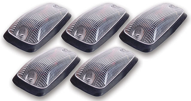 Pacer Performance 20-220C Hi-Five Clear Cab Roof Light Kit for 1988-2002 GM Full-Size Trucks