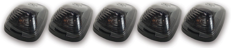 Pacer Performance 20-236S Smoke LED Cab Roof Lights for 1999-2015 Ford Pickup Trucks