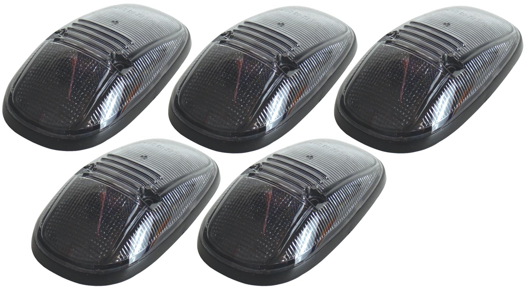 Pacer Performance 20-244S LED Smoke 5-Light Clearance Light Kit for Dodge Full-Size Trucks