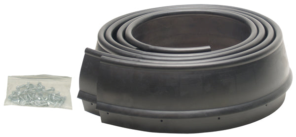 Pacer Performance Flexy Flares Fender Flares, Part 52-132, 3.5 in Wide, 58 in Long, Black Rubber, Universal Pair