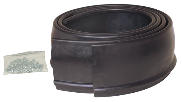 Pacer Performance 52-171 Flexy Flares Universal Fender Flare, 4.25-Inch Wide, 58-Inch Long, Black Rubber