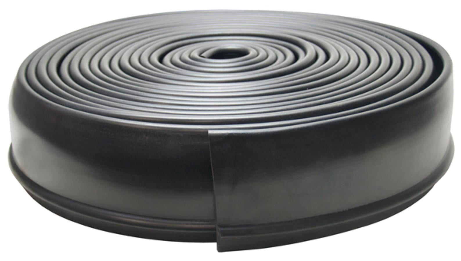 Pacer Performance Flexy Flares Fender Flare Rubber Extension, Part Number 52-173, 4.75-Inch Wide x 25-Foot Long, Black