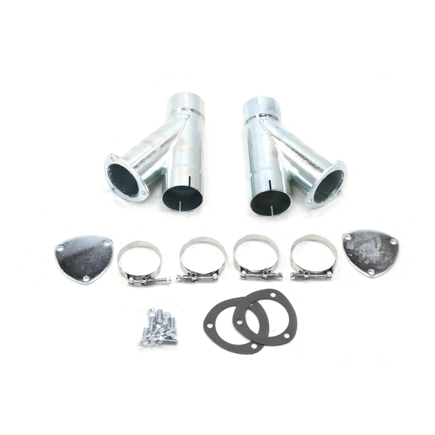 Patriot Exhaust H1132 Manual Clamp-On Dual Exhaust Cut-Out Kit for 3-Inch Pipes