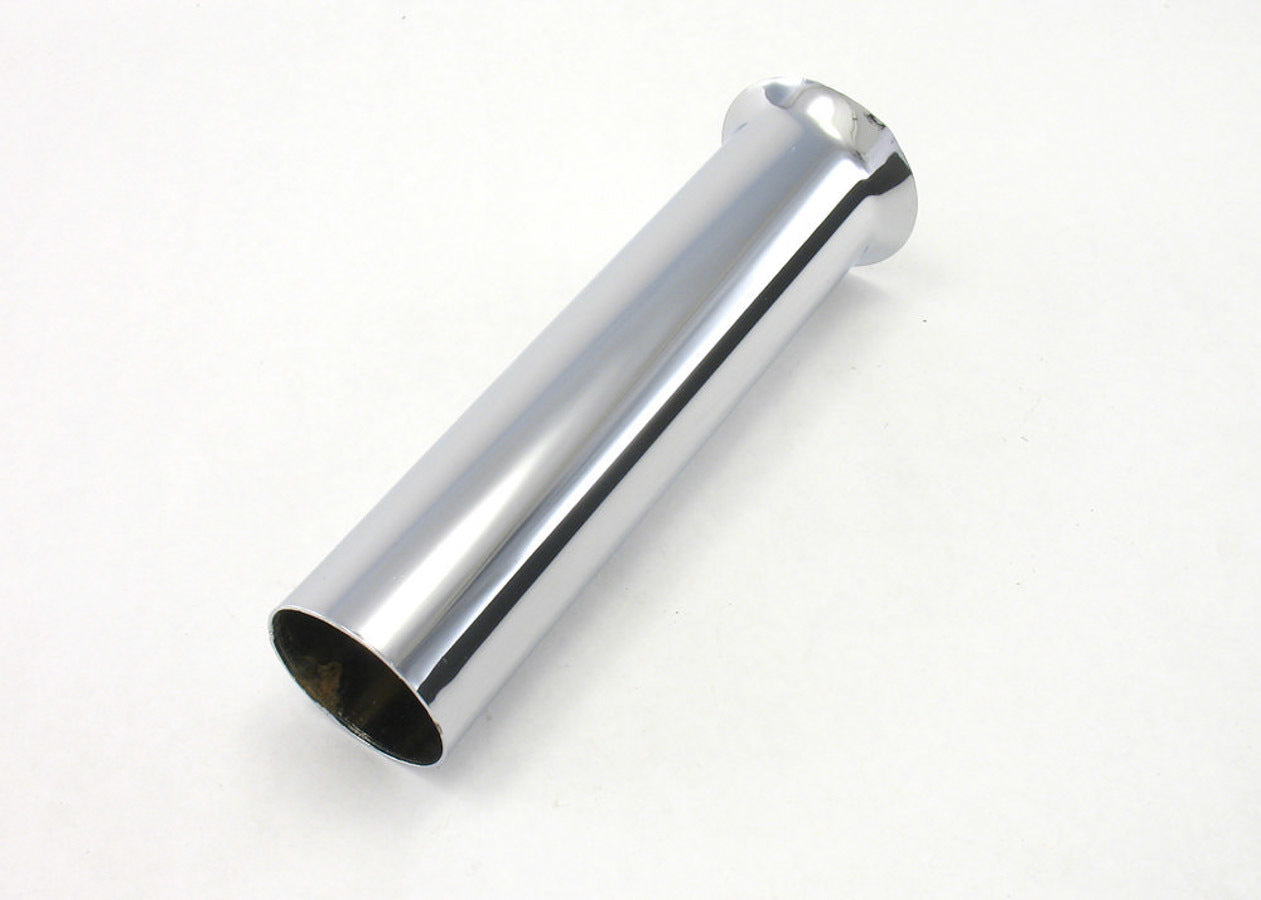 Patriot Exhaust H1593 Straight Flare Exhaust Tip, 2.25-Inch Inlet, Chrome Steel