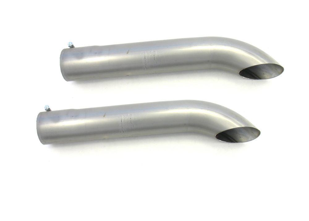 Patriot Exhaust H3817 Exhaust Turn Down, 3.5-Inch Diameter, 20-Inch Long, Steel, Pair