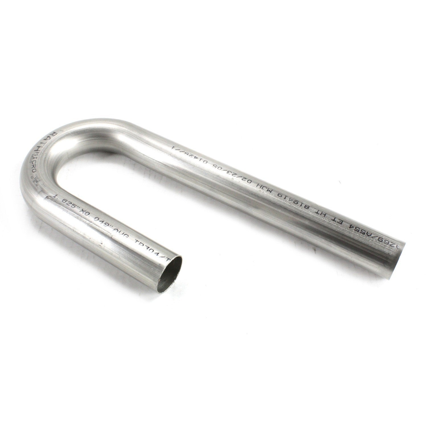 Patriot Exhaust H6902 J-Bend 180-Degree Mandrel-Bent Stainless Steel Exhaust Bend