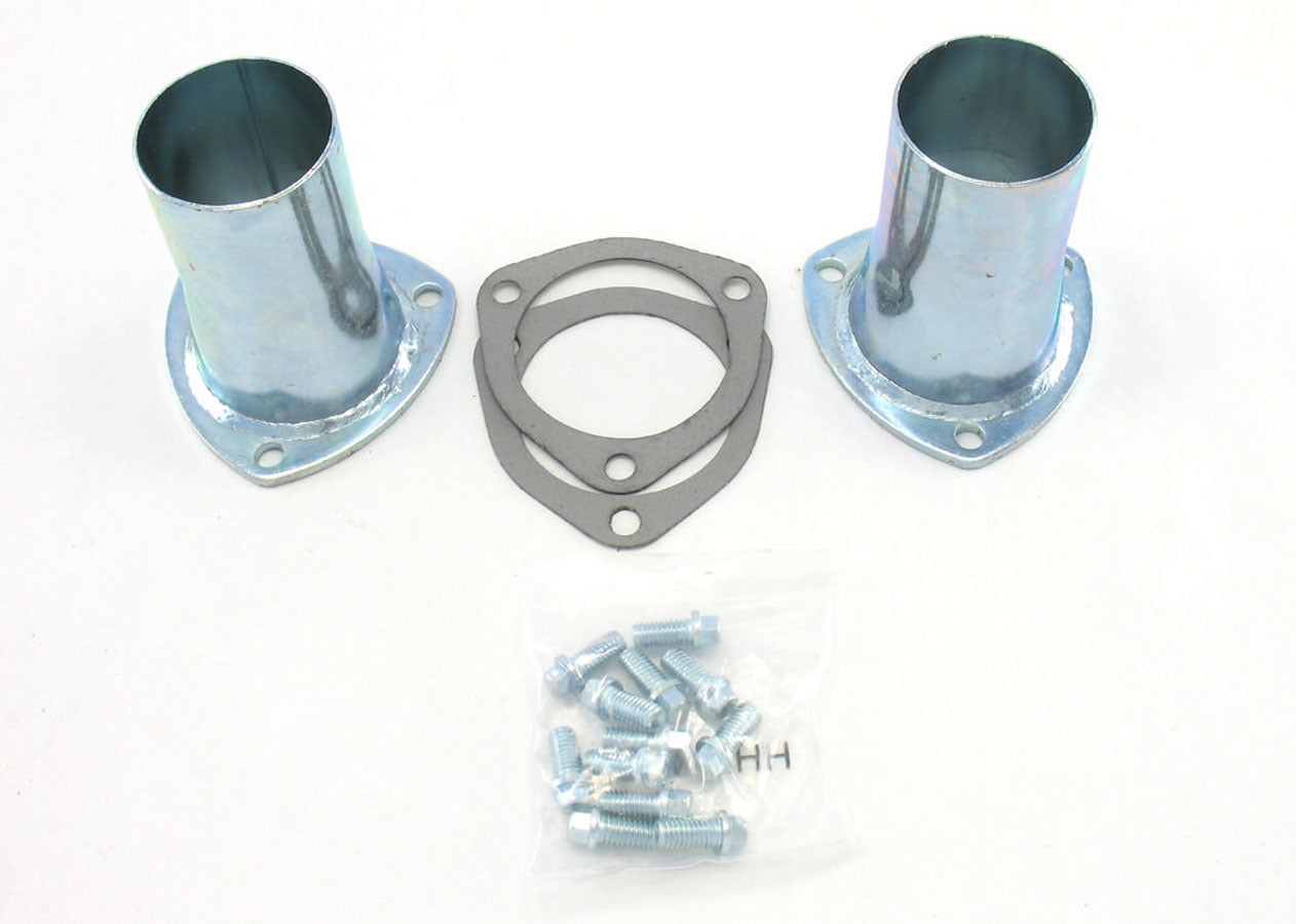 Patriot Exhaust H7243 Collector Reducers, 3-Inch Inlet to 2-1/2-Inch Outlet, 3-Bolt Flange, Pair