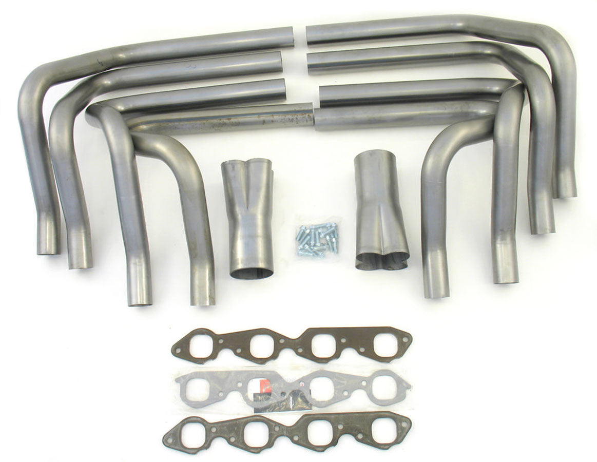 Patriot Exhaust BBC Weld Up Header Kit Sprint Style 2in Dia H8005 product image