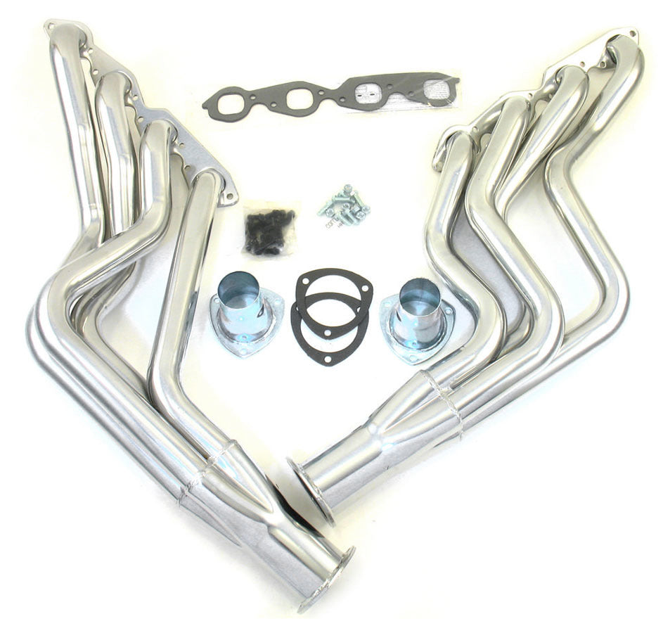 Patriot Exhaust H8026-1 Coated Headers for Big Block Chevy, 2-Inch Primary, Silver Ceramic