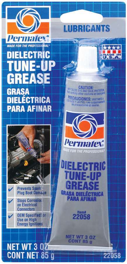 Permatex 22058 Tune-Up Dielectric Grease, 3 oz Tube