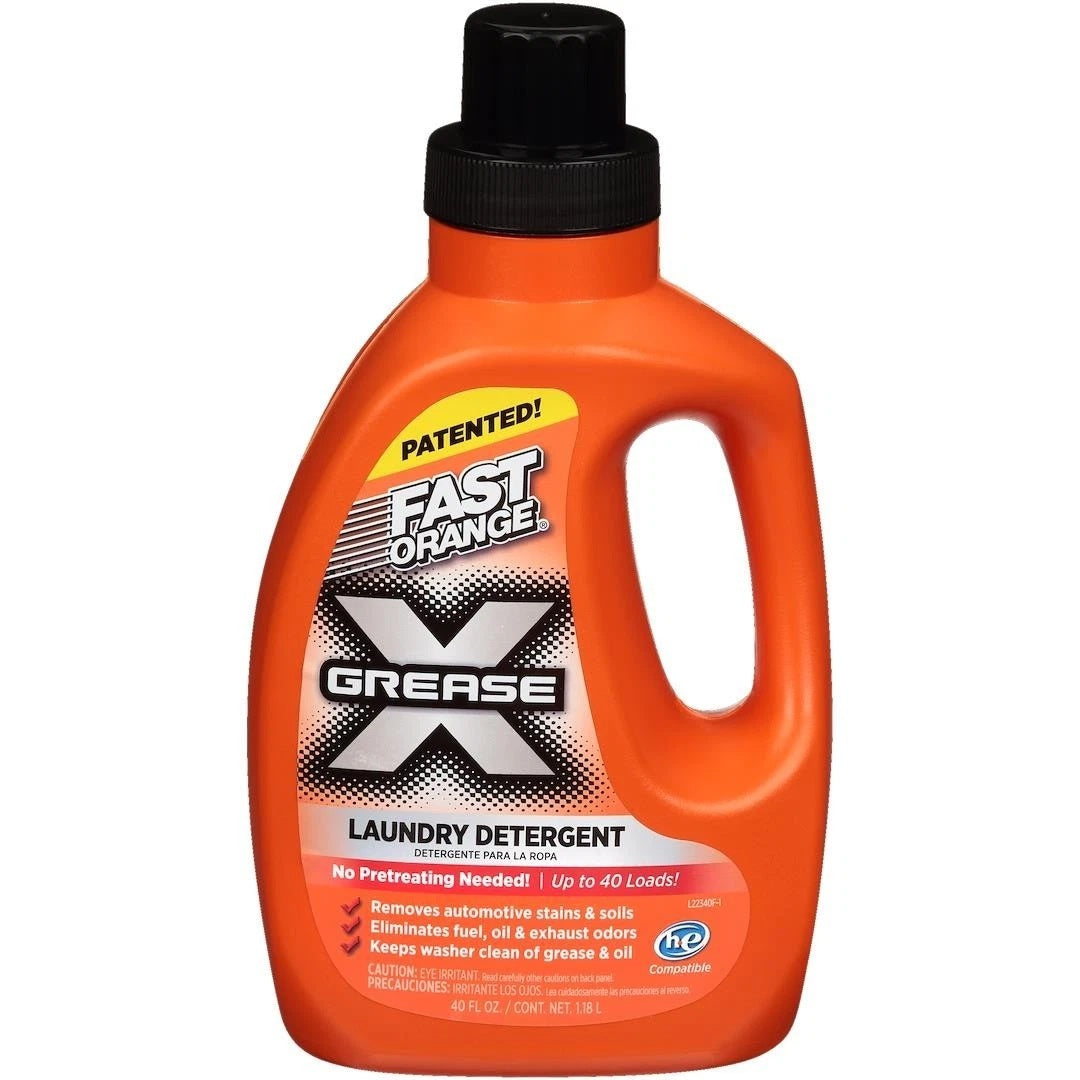 Permatex Fast Orange Mechanics Laundry Detergent, 40 oz Jug, Part Number 22340