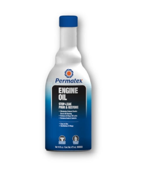 Permatex Motor Oil Additive - Stop Leak - 12 oz Bottle 30302
