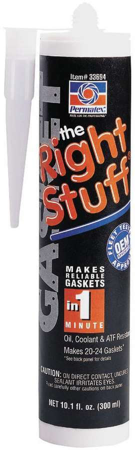 Permatex The Right Stuff Silicone Gasket Maker 10.1 oz Cartridge, Part 33694