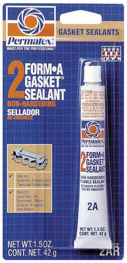 Permatex Form-A-Gasket No. 2 Non-Hardening Sealant 80015, 1.5 oz Tube