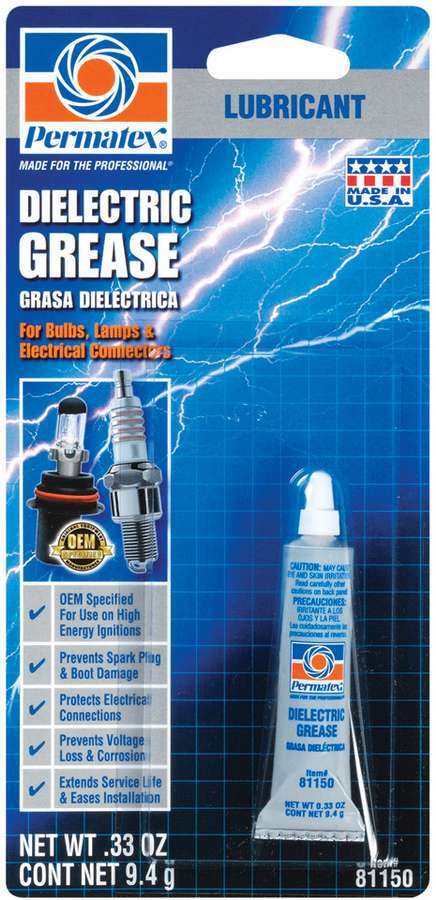 Permatex 81150 Dielectric Grease, 0.33 oz Tube