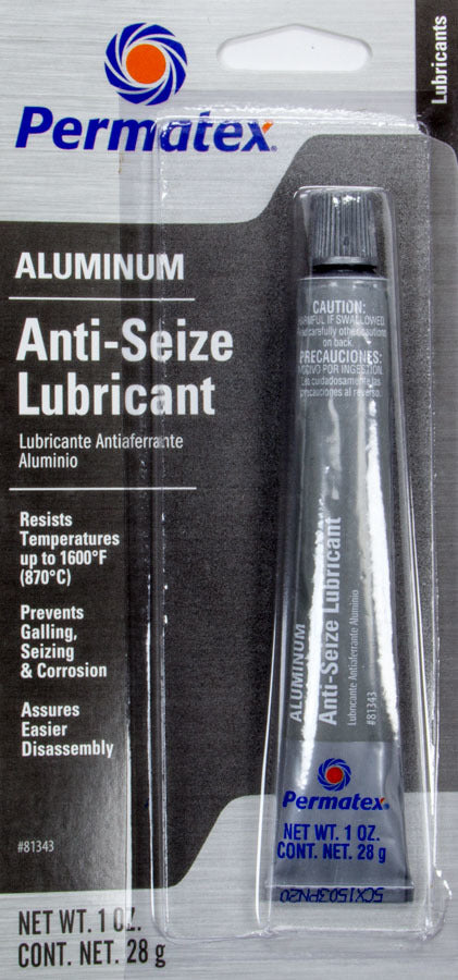 Permatex 81343 Anti-Seize Compound Lubricant, 1 oz Tube
