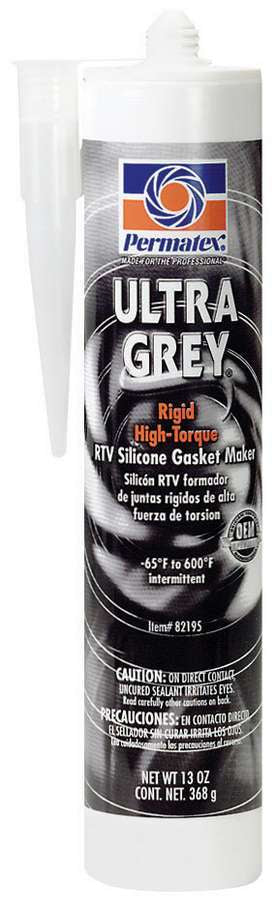 Permatex Ultra Grey Silicone 13 oz Cartridge 82195