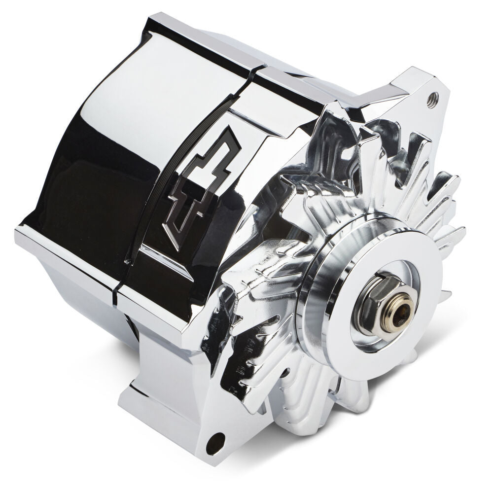 PROFORM 141-154 Slant-Edge Alternator, 100 Amp, 12V, 1-Wire, Chrome
