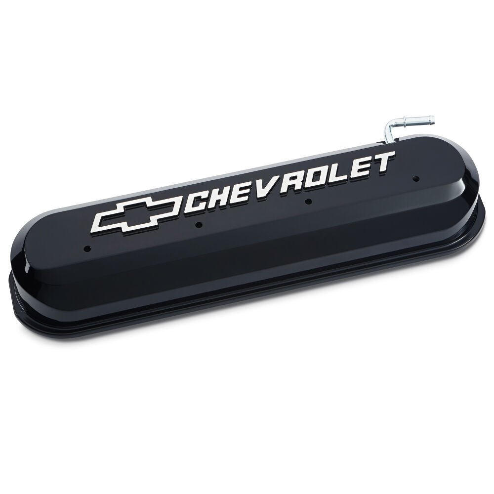 PROFORM 141-268 LS Slant-Edge Tall Baffled Valve Covers with PCV Tube