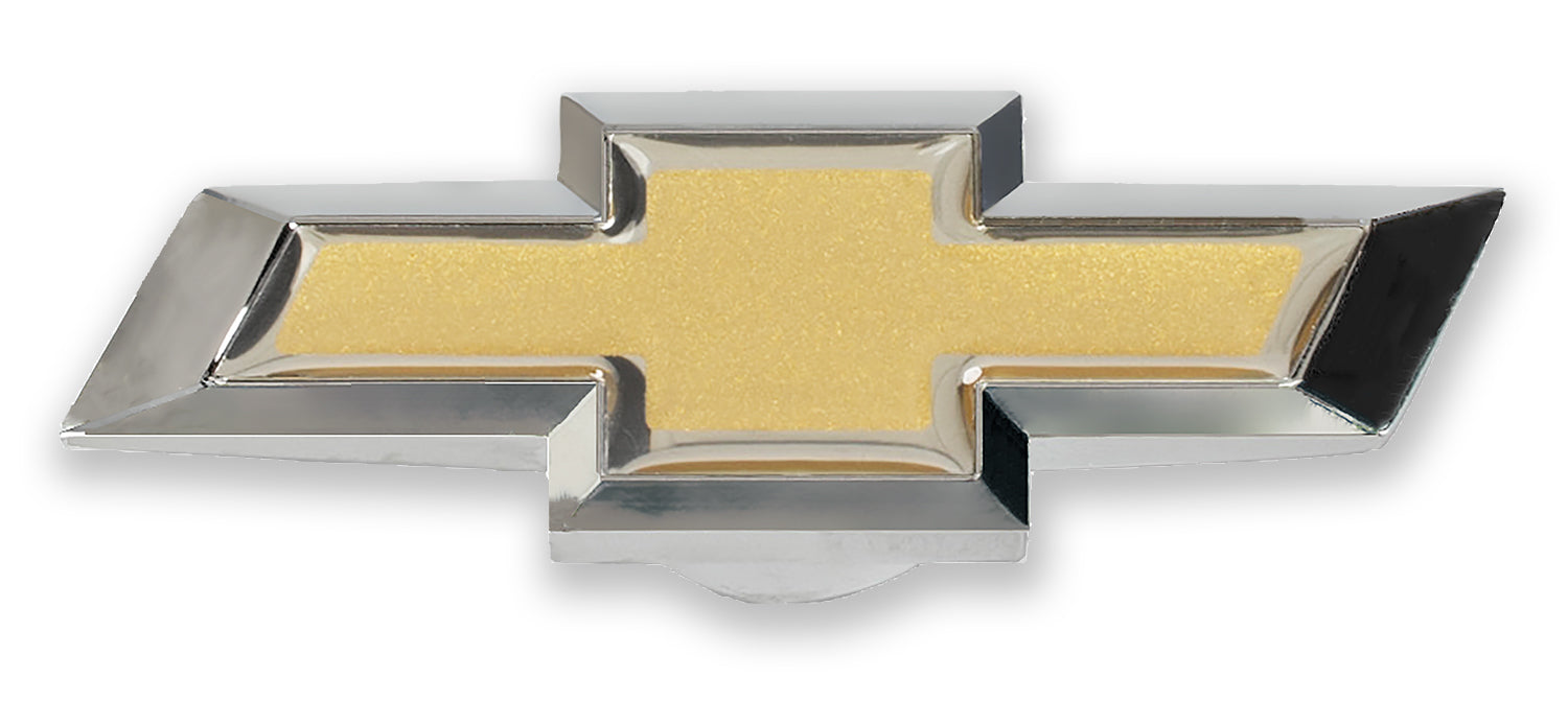 PROFORM 141-336 Large Chevy Bowtie Air Cleaner Nut, Chrome with Gold Logo