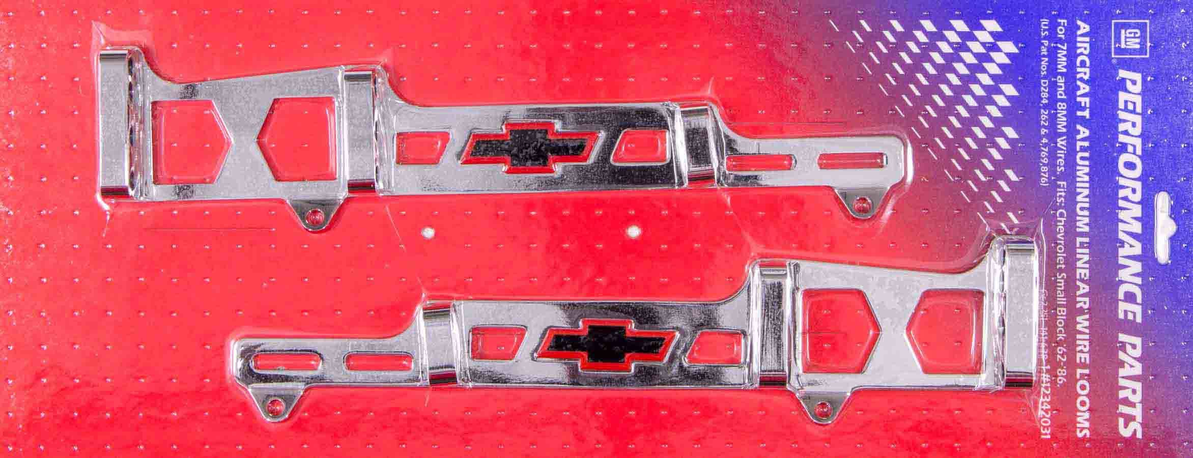 PROFORM 141-638 Small Block Chevy Bowtie Spark Plug Wire Looms