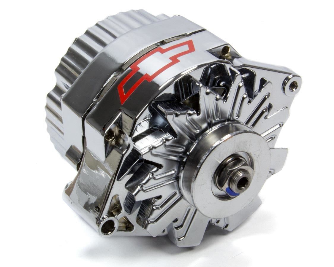 PROFORM 141-656 Bowtie Chrome 73-86 GM 10SI Alternator, 70 Amp, 12V